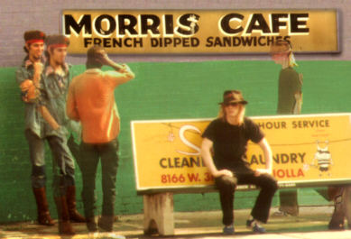 Steve Stink and Tim Konspiracy - Morris Cafe 1981 - CLICK FOR NEXT IMAGE