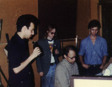 Steve Stink, Tim Konspiracy, Cash Cobra with Don Preston - 1981 - CLICK FOR NEXT IMAGE